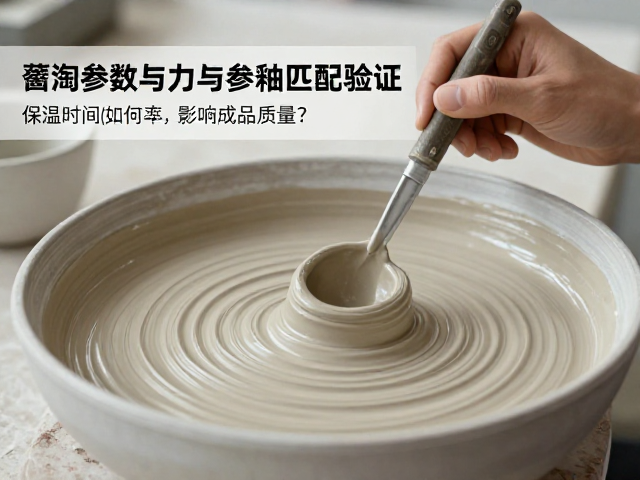 陶瓷蘸釉参数与泥釉匹配验证，保温时间如何影响成品质量？