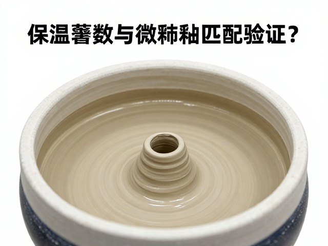 陶瓷蘸釉参数与泥釉匹配验证,保温时间如何影响成品质量?