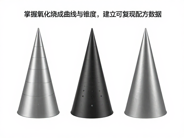 掌握氧化烧成曲线与锥度,建立可复现配方数据