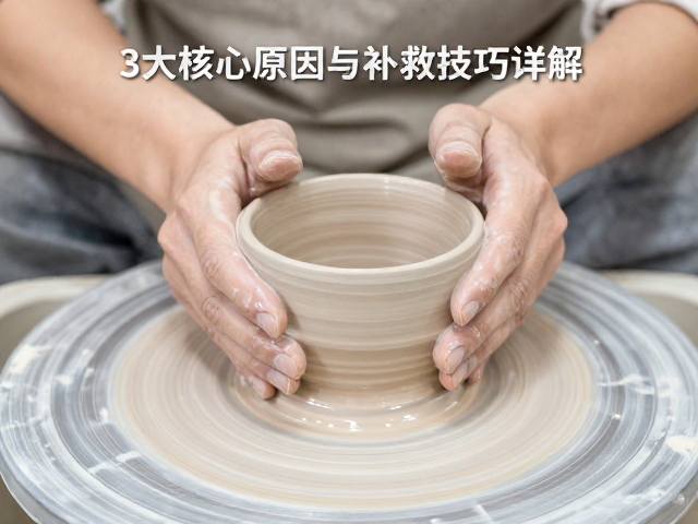 分体拉坯施釉塌坯变形？3大核心原因与补救技巧详解