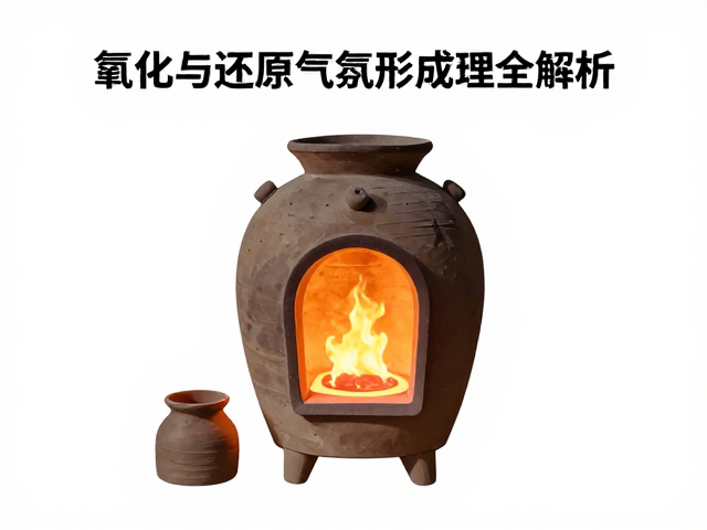 柴窑烧窑技法，氧化与还原气氛形成原理全解析