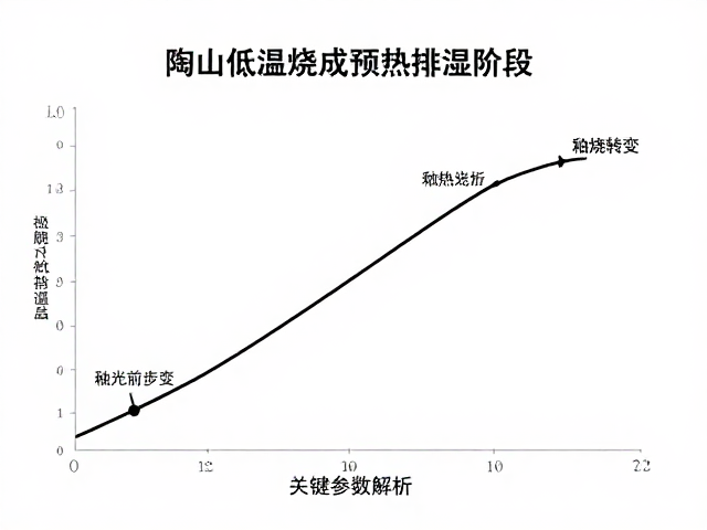 陶土低温烧成预热排湿阶段,釉烧曲线关键参数解析