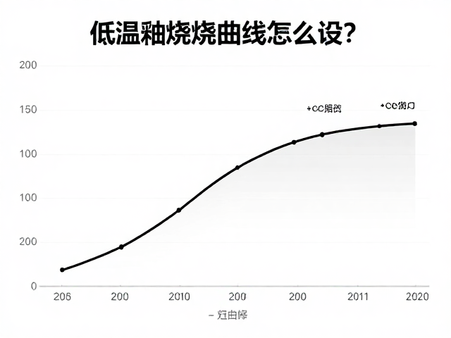 低温釉烧曲线怎么设?按釉料定降温段,复盘烧成缺陷避坑