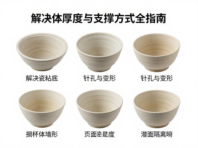 解决陶瓷粘底、针孔与变形，调整坯体厚度与支撑方式全指南