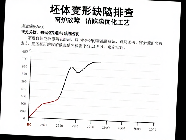 坯体变形缺陷排查，结合窑炉故障与窑温曲线记录优化工艺
