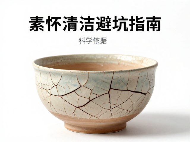 彩绘陶器开片怎么养？素坯清洁避坑指南，拒绝浸泡防裂
