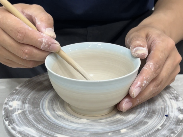 零基础学做透明釉茶杯茶碗，成人陶艺手作指南