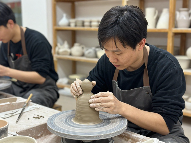 非遗陶艺授课老师，如何通过阶段性训练打造人物雕塑神韵？