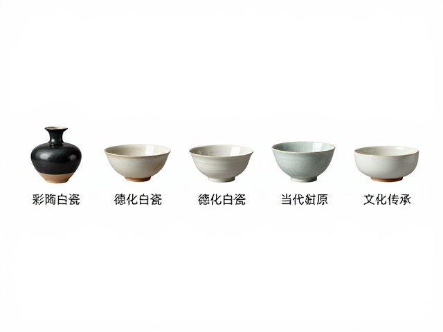 从彩陶到德化白瓷，近现代陶瓷发展脉络与文化传承