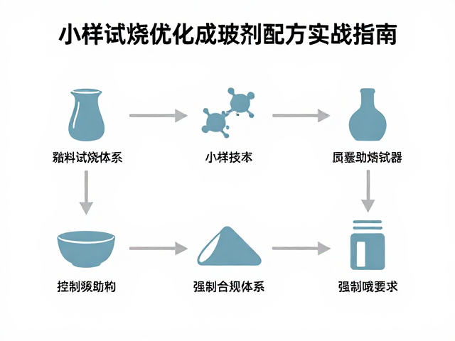 釉料助熔化学原理,小样试烧优化成玻剂配方实战指南