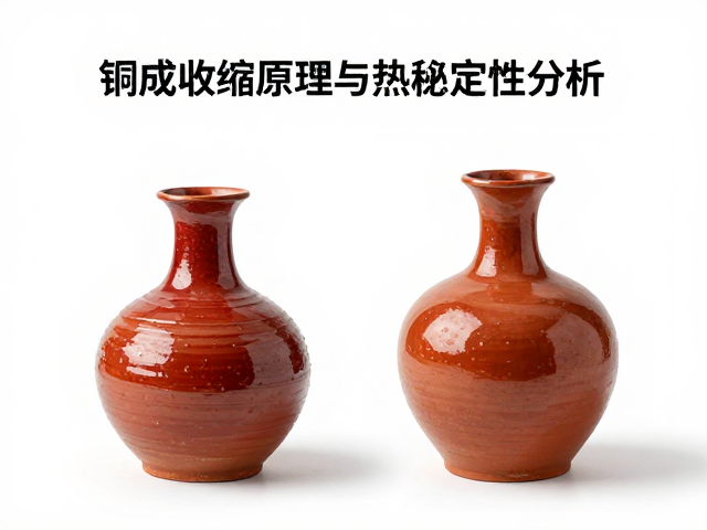 铜红釉粘土烧成收缩原理与热稳定性分析
