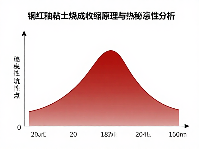 铜红釉粘土烧成收缩原理与热稳定性分析