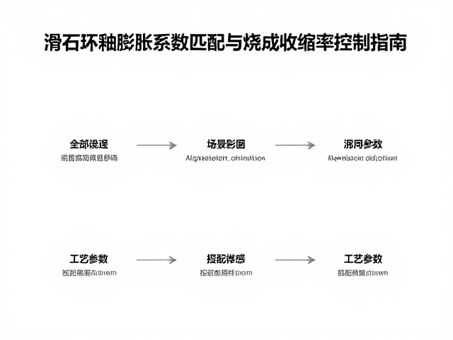 滑石坯釉膨胀系数匹配与烧成收缩率控制指南