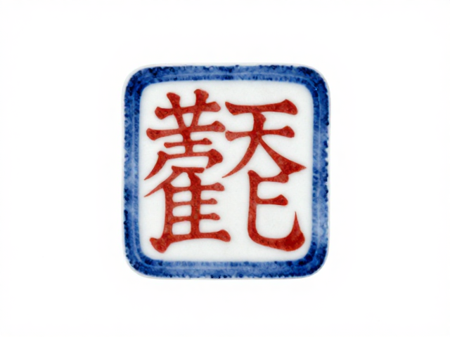 青花釉里红意境，从款识书写看古瓷文化韵味