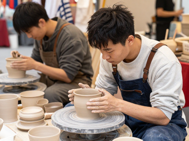 非遗陶艺地域特色，陶艺市集里的手工制陶智慧与匠心传承