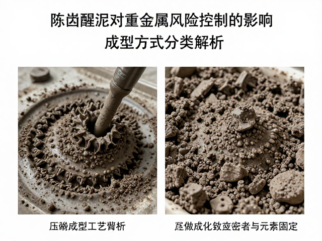 陈腐醒泥对重金属风险控制的影响，按成型方式分类解析