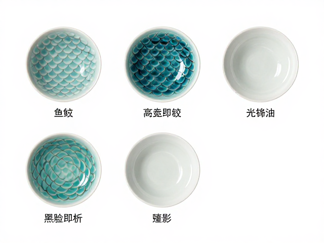 鱼鳞开片低成本试验，按光泽度分类基础釉料配方解析
