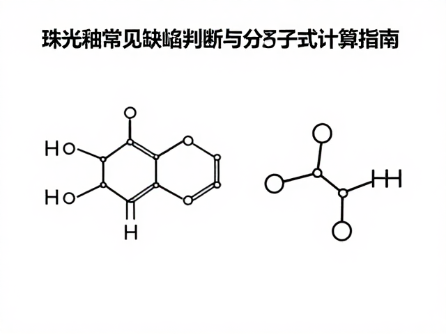 珠光釉常见缺陷判断与分子式计算指南