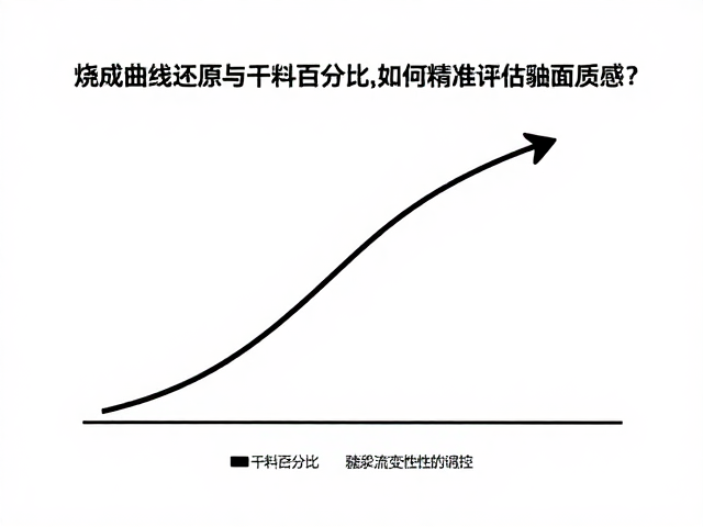 烧成曲线还原与干料百分比,如何精准评估釉面质感?
