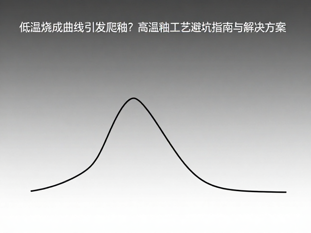 低温烧成曲线引发爬釉？高温釉工艺避坑指南与解决方案