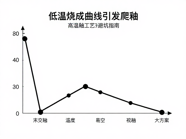 低温烧成曲线引发爬釉?高温釉工艺避坑指南与解决方案