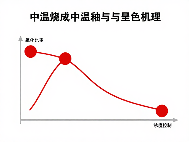 中温烧成曲线下的釉浆比重与氧化铬调控,揭秘釉面发色关键