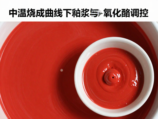 中温烧成曲线下的釉浆比重与氧化铬调控,揭秘釉面发色关键