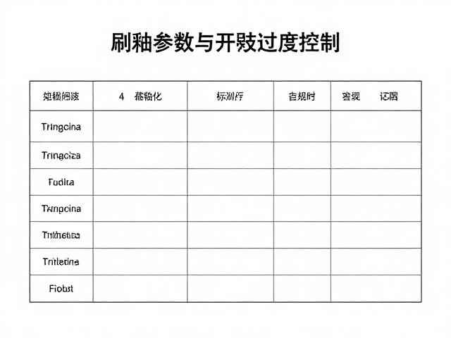 刷釉参数与开片过度控制,建立可复现配方数据指南