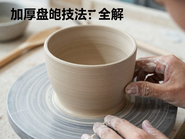 加厚盘筑技法全解,从构思草图到泥浆彩绘的陶艺进阶指南