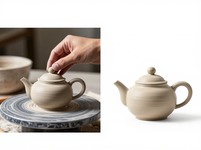 茶壶成型工艺解析，拉坯与异形器皿成型技法对比