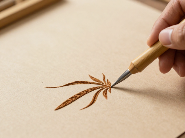 竹签刻刀刻绘技巧，用泥浆绘画打造独特艺术创作指南