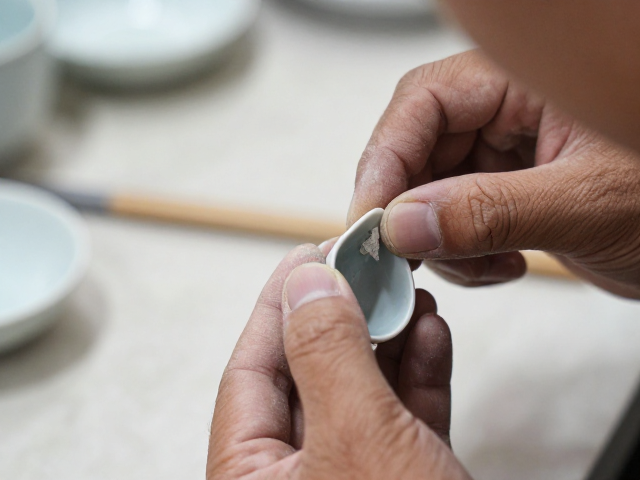 醴陵釉下五彩瓷里的砂石颗粒，一位匠人的坚守与故事