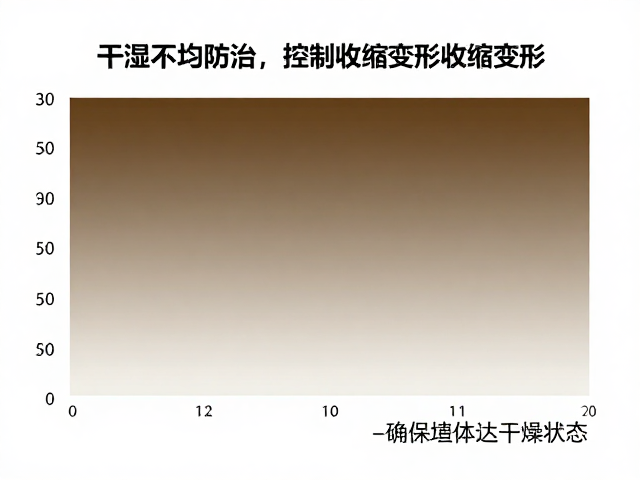 干湿不均防治，控制收缩变形，确保坯体达干燥状态
