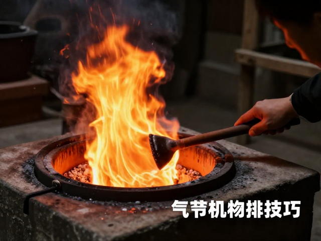 气窑火力调节技巧，控制有机物排出，完美匹配坯釉