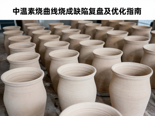 中温素烧曲线与中性焰控制,烧成缺陷复盘及优化指南