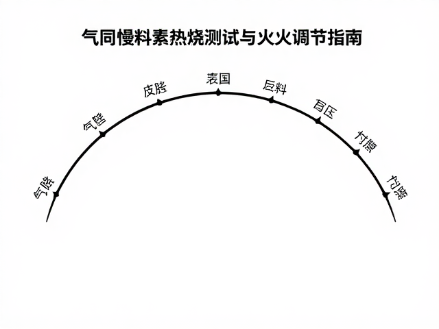 气窑慢速素烧曲线,不同泥料成熟温度测试与火力调节指南