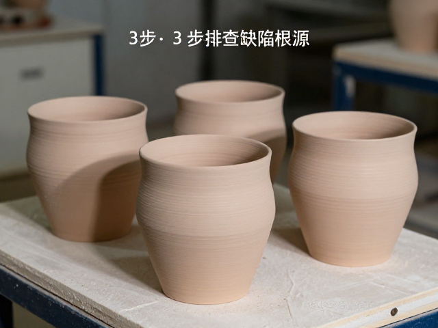 釉料熔融温度过高致坯体疏松过烧？3步排查缺陷根源