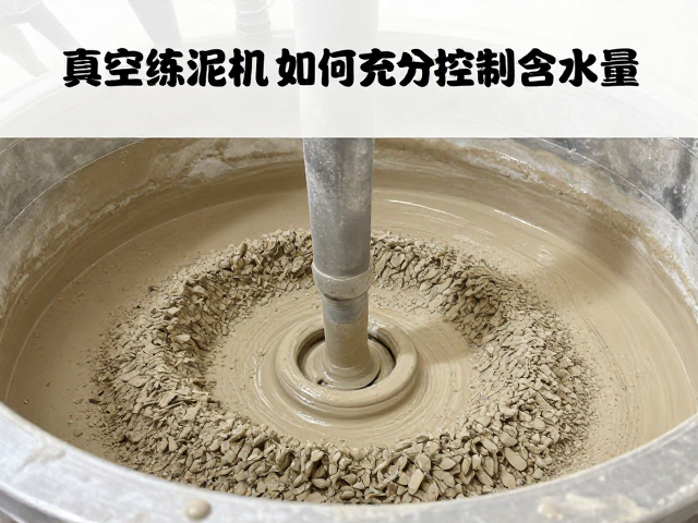 真空练泥机如何控制含水量?原料练泥关键技巧与指南