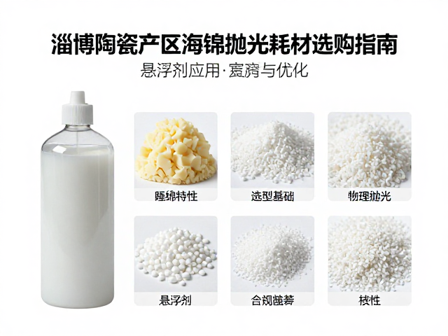 淄博陶瓷产区海绵抛光耗材选购指南,悬浮剂应用与优化