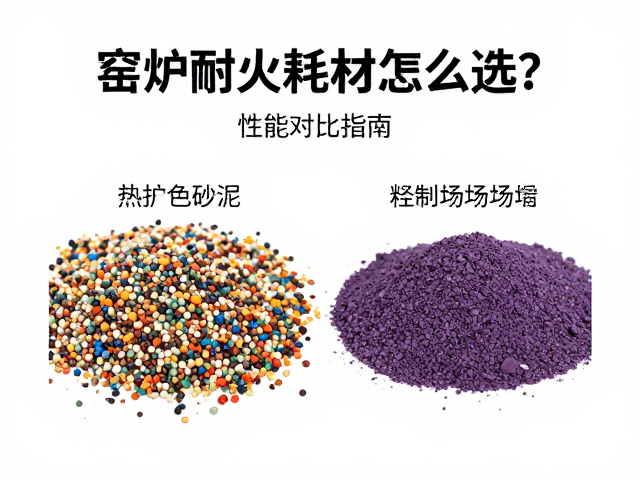 窑炉耐火耗材怎么选？彩色砂粒与紫砂泥性能对比指南