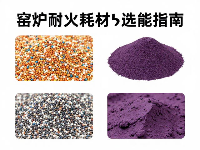 窑炉耐火耗材怎么选？彩色砂粒与紫砂泥性能对比指南
