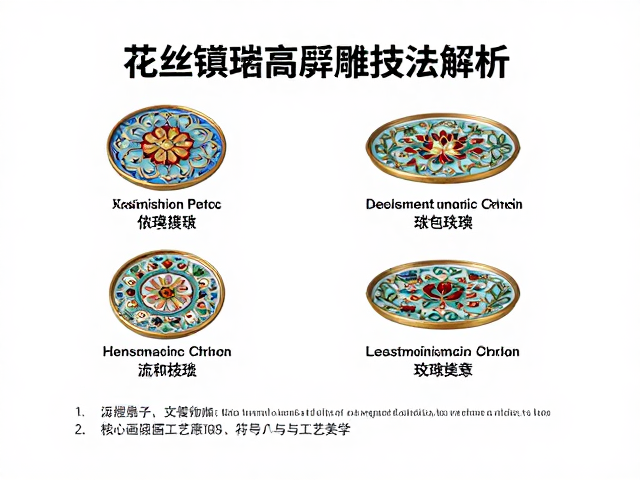 画珐琅工艺中的核心术语解析与色彩物理特性