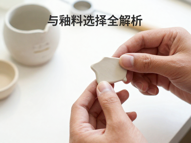 陶艺胸针制作,釉烧技巧与釉料选择全解析