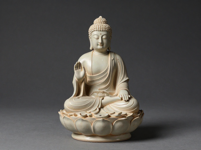 非遗仿古陶艺精品，佛教造像素烧复烧工艺与鉴赏