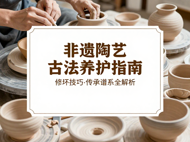 非遗陶艺古法养护指南，修坯技巧与传承谱系全解析