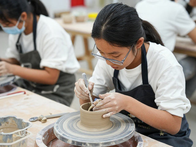 中学生陶艺研学指南，在实践基地打造个人专属陶艺作品