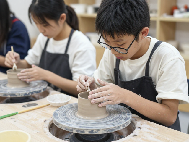 中学生陶艺研学指南，在实践基地打造个人专属陶艺作品