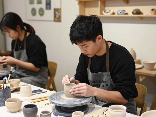 独立陶艺工作室主理人，用乡土手作感惊艳文创市集与展览