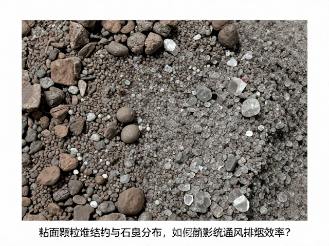粘土颗粒结构与石英分布如何影响通风排烟效率？深度解析