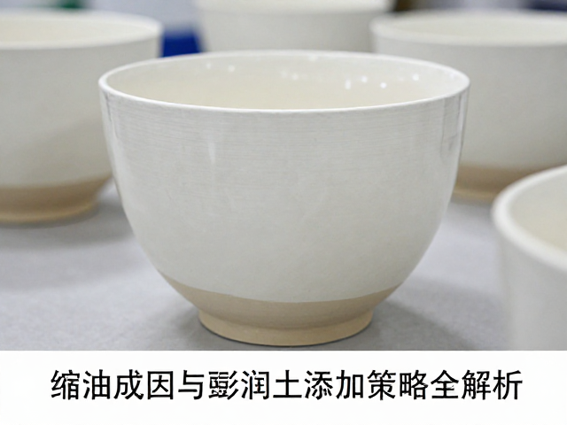 坯釉缺陷关联分析，缩釉成因与膨润土添加策略全解析